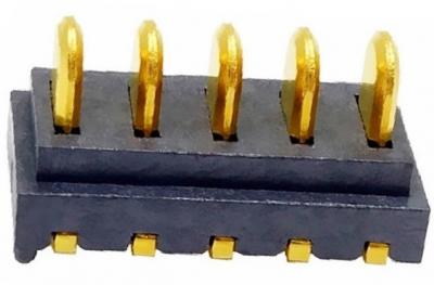 LM-T5-1-20   贴片5P刀片连接器   迷你5位电池连接器  五位铜片5P连接器